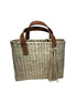 Bolsa de mano Crudo pompom