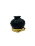 Florero Chico Barro Negro Calados