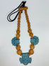 Tlaloc (3) cuentas color natural