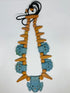 Collar Tlaloc (5) picos y cuentas