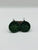Aretes símbolo verdes