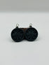 Aretes símbolo negro
