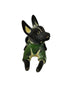 Xolo mini negro sueter verde lado izquierdo