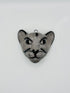 Mascara jaguar chica gris