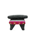 Metate chico con diseño rosa