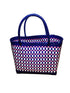 Bolsa morado con rosa