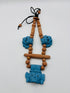 Tlaloc (3) tubo y cuentas color natural