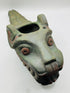 Sahumador Quetzalcóatl verde con rojo