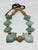 Collar corazon azul chicos (2) y minis (6)