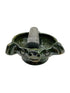 Molcajete cabeza de puerco verde esmalatdo
